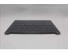 Lenovo 5CB1R30166 C-Cover with keyboard, Slovenian, Luna Grey, Backlight, UK