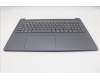 Lenovo 5CB1R30409 C-Cover with keyboard, Czech Slovakian, Luna Grey, Backlight, UK