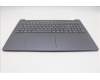 Lenovo 5CB1R30427 C-Cover with keyboard, Slovenian, Luna Grey, Backlight