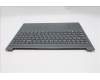Lenovo 5CB1R33499 C-Cover with keyboard, Arabic, Luna Grey, Non-Backlight, US