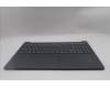 Lenovo 5CB1R35629 C-Cover with keyboard, Italian, Luna Grey, Backlight, UK