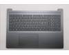 Lenovo 5CB1R35633 C-Cover with keyboard, Nordic, Luna Grey, Backlight, UK