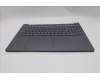 Lenovo 5CB1R35634 C-Cover with keyboard, Portuguese, Luna Grey, Backlight, UK