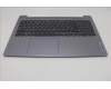 Lenovo 5CB1R36997 C-Cover with keyboard, UK English, Arctic Grey, Non-Backlight, UK