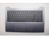 Lenovo 5CB1R37020 C-Cover with keyboard, US English Euro, Arctic Grey, Non-Backlight, US