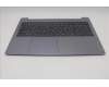 Lenovo 5CB1R37531 C-Cover with keyboard, Czech Slovakian, Arctic Grey, Backlight, UK