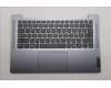 Lenovo 5CB1R48892 C-Cover with keyboard, Belgian, Arctic Grey, Non-Backlight, Non-FingerPrint, UK