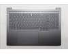 Lenovo 5CB1R61109 C-Cover with keyboard, Hebrew, Luna Grey, DIS, US