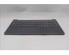 Lenovo 5CB1R61110 C-Cover with keyboard, Hungarian, Luna Grey, DIS, UK