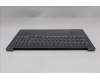 Lenovo 5CB1R61119 C-Cover with keyboard, Slovenian, Luna Grey, DIS, UK
