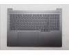 Lenovo 5CB1R61125 C-Cover with keyboard, UK English, Luna Grey, DIS, UK
