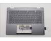 Lenovo 5CB1R61250 C-Cover with keyboard, French Arabic, Luna Grey, Non-FingerPrint, Puresight Logo, UK