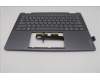 Lenovo 5CB1R61257 C-Cover with keyboard, Hebrew, Luna Grey, Non_FingerPrint, Puresight Logo