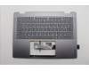 Lenovo 5CB1R61259 C-Cover with keyboard, German, Luna Grey, Non_FingerPrint, Puresight Logo