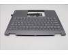 Lenovo 5CB1R61261 C-Cover with keyboard, Norwegian, Luna Grey, Non_FingerPrint, Puresight Logo