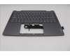 Lenovo 5CB1R61262 C-Cover with keyboard, Portuguese, Luna Grey, Non-FingerPrint, Puresight Logo, UK