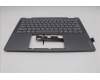 Lenovo 5CB1R61263 C-Cover with keyboard, Russian, Luna Grey, Non-FingerPrint, Puresight Logo, US