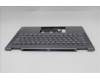 Lenovo 5CB1R61265 C-Cover with keyboard, Spanish, Luna Grey, Non_FingerPrint, Puresight Logo
