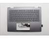 Lenovo 5CB1R61266 C-Cover with keyboard, Switzerland, Luna Grey, Non_FingerPrint, Puresight Logo