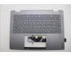 Lenovo 5CB1R61535 C-Cover with keyboard, UK English, Luna Grey, FingerPrint, Non-Puresight Logo, UK