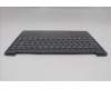 Lenovo 5CB1R61640 C-Cover with keyboard, Belgian, Luna Grey, Puresight Logo, Screw, UK