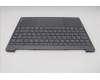 Lenovo 5CB1R61649 C-Cover with keyboard, German, Luna Grey, Puresight Logo, Screw, UK