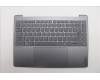 Lenovo 5CB1R61673 C-Cover with keyboard, Czech Slovakian, Luna Grey, Non-Puresight Logo, Screw, UK
