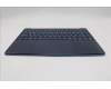Lenovo 5CB1R61699 C-Cover with keyboard, Arabic, Cosmic Blue, Puresight Logo, Screw, US
