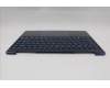Lenovo 5CB1R61710 C-Cover with keyboard, Greek, Cosmic Blue, Puresight Logo, Screw, US