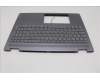 Lenovo 5CB1R68001 C-Cover with keyboard, German, Luna Grey, Puresight Logo, FingerPrint, UK