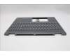 Lenovo 5CB1R68040 C-Cover with keyboard, French, Luna Grey, Non-Puresight Logo, FingerPrint, US