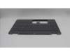 Lenovo 5CB1R68068 C-Cover with keyboard, Portuguese, Luna Grey, Non-Puresight Logo, Non-FingerPrint, UK