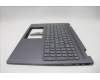 Lenovo 5CB1R68075 C-Cover with keyboard, Switzerland, Luna Grey, Puresight Logo, Non-FingerPrint, UK