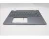 Lenovo 5CB1R68084 C-Cover with keyboard, UK English, Luna Grey, Non_Puresight Logo, Non_FingerPrint