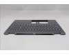 Lenovo 5CB1R68285 C-Cover with keyboard, Belgian, Luna Grey, Puresight Logo, Non-FingerPrint, UK
