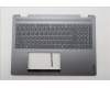 Lenovo 5CB1R68290 C-Cover with keyboard, French, Luna Grey, Non-Puresight Logo, Non-FingerPrint, US
