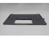 Lenovo 5CB1R68296 C-Cover with keyboard, English, Luna Grey, Puresight Logo, US