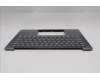 Lenovo 5CB1R68298 C-Cover with keyboard, US English Euro, Luna Grey, Puresight Logo, US