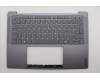 Lenovo 5CB1R68305 C-Cover with keyboard, UK English, Luna Grey, Puresight Logo, UK