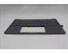 Lenovo 5CB1R68314 C-Cover with keyboard, German, Luna Grey, Puresight Logo, UK