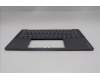 Lenovo 5CB1R68319 C-Cover with keyboard, Slovenian, Luna Grey, Puresight Logo, UK
