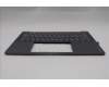 Lenovo 5CB1R68320 C-Cover with keyboard, Switzerland, Luna Grey, Puresight Logo, UK