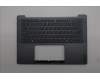 Lenovo 5CB1R68339 C-Cover with keyboard, Portuguese, Luna Grey, Non-Puresight Logo, UK