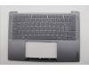 Lenovo 5CB1R68350 C-Cover with keyboard, Switzerland, Luna Grey, Non-Puresight Logo, UK