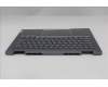 Lenovo 5CB1R71039 C-Cover with keyboard, Russian, Luna Grey, Backlight, US