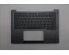 Lenovo 5CB1R71057 C-Cover with keyboard, US English Euro, Luna Grey, US