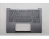 Lenovo 5CB1R71071 C-Cover with keyboard, Nordic, Luna Grey, UK