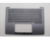 Lenovo 5CB1R71079 C-Cover with keyboard, Switzerland, Luna Grey, UK