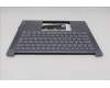 Lenovo 5CB1R71126 C-Cover with keyboard, Italian, Luna Grey, UK