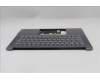 Lenovo 5CB1R71137 C-Cover with keyboard, Belgian, Luna Grey, UK